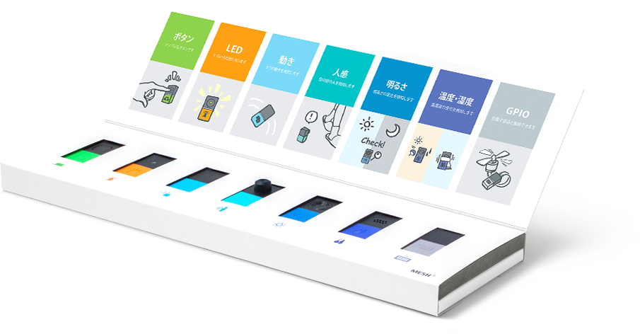 MESH：小さな便利を形にできる、IoTブロック｜ソニー